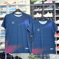 ÁO T-SHIRT WIKA CROWN NAM -NAVY