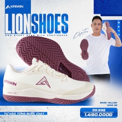 GIÀY THỂ THAO KAIWIN LION - VÀNG BE
