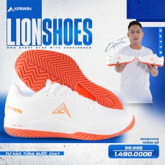 GIÀY THỂ THAO KAIWIN LION - TRẮNG CAM