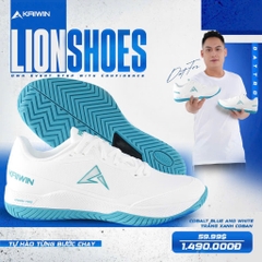 GIÀY THỂ THAO KAIWIN LION - TRẮNG XANH COBAN