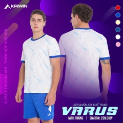 BỘ BÓNG ĐÁ KAIWIN-VARUS - Trắng