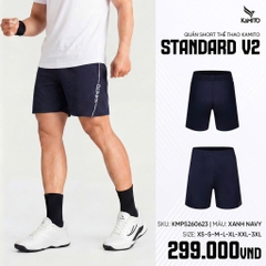 Quần short thể thao Kamito Standard V2 KMPS260623