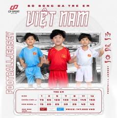 BỘ BÓNG ĐÁ TRẺ EM VIỆT NAM 26