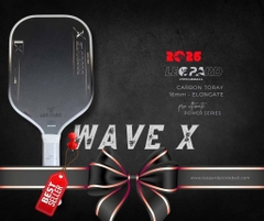 VỢT PICKLEBALL LEOPARD WAVE X
