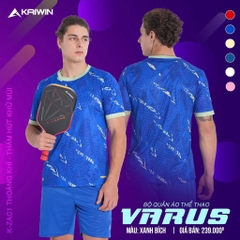 BỘ BÓNG ĐÁ KAIWIN-VARUS - Xanh coban