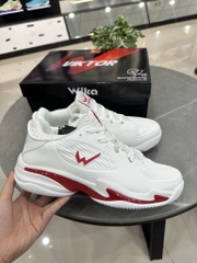 GIÀY THỂ THAO VIKTOR MÀU TRẮNG ĐỎ