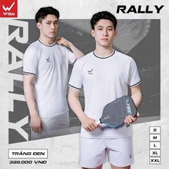 ÁO WIKA RALLY MÀU TRẮNG ĐEN