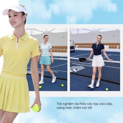 Áo polo dài tay nữ LV25W04F210 - VÀNG