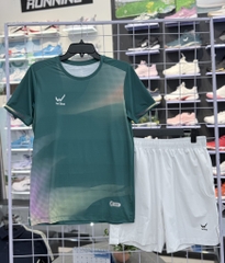 ÁO T-SHIRT WIKA CROWN  NAM- XANH