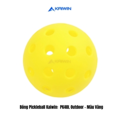 Hộp 3 bóng tập luyện Pickleball Kaiwin: PK26L Indoor