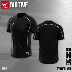 ÁO WIKA MOTIVE MÀU ĐEN
