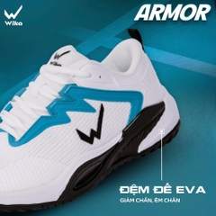 GIÀY THỂ THAO WIKA ARMOR TRẮNG XANH