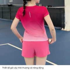 Áo T-shirt Nữ Ombre Livan LV25S04F224