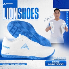 GIÀY THỂ THAO KAIWIN LION - TRẮNG XANH BÍCH