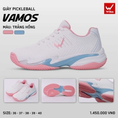 GIÀY WIKA VAMOS MÀU TRẮNG HỒNG