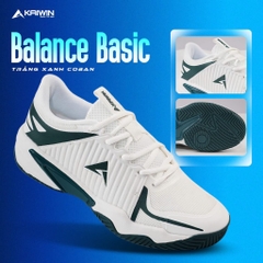 GIÀY THỂ THAO KAIWIN BALANCE -TRẮNG XANH COBAN