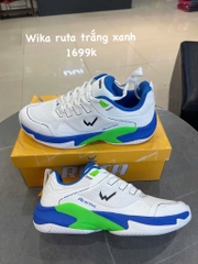 Giày thể thể thao Wika  Ruta màu trắng xanh dương