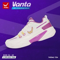 GIÀY THỂ THAO WIKA VANTA MÀU TRẮNG TÍM