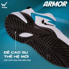 GIÀY THỂ THAO WIKA ARMOR TRẮNG XANH