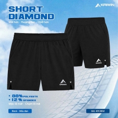QUẦN KAIWIN DIAMOND ĐEN