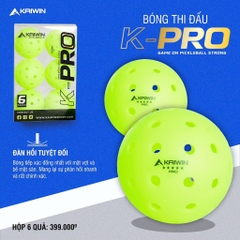 Bóng thi đấu Kaiwin - Pro (Hộp 6 quả)