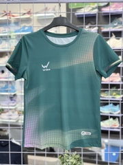 ÁO T-SHIRT WIKA CROWN  NAM- XANH