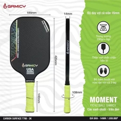VỢT PICKLEBALL GAMICY MOMENT T700 3K KAIWIN - PVN7492