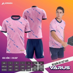 BỘ BÓNG ĐÁ KAIWIN-VARUS - Hồng