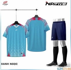 BỘ BÓNG ĐÁ CP NATIVE - XANH NGỌC