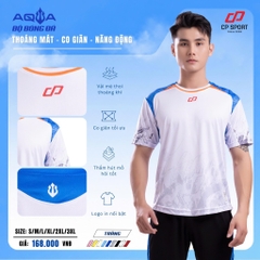 BỘ BÓNG ĐÁ CP AQUA - TRẮNG