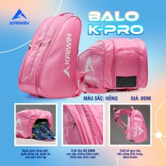 Balo Pickleball K-PRO Kaiwin