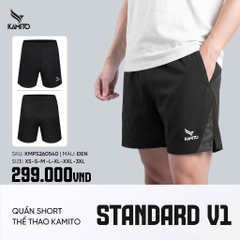 Quần short thể thao Kamito Standard V1 KMPS260540