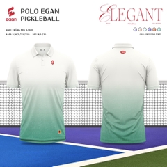 ÁO POLO EGAN ELEGANT NAM - TRẮNG XANH