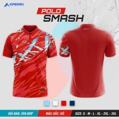 ÁO THỂ THAO NAM KAIWIN SMASH ĐỎ