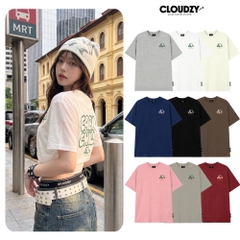 [NEW] Áo thun oversize CLOUDZY in lưng Chill 100% cotton 250gsm áo phông form rộng nam nữ unisex local brand CABIN