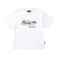[NEW] Áo baby tee CLOUDZY in hình hoa hồng ôm dáng y2k 100% cotton 250gsm áo phông cộc tay nữ local brand cute ROSE
