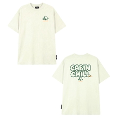 [NEW] Áo thun oversize CLOUDZY in lưng Chill 100% cotton 250gsm áo phông form rộng nam nữ unisex local brand CABIN