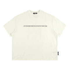 [NEW] Áo thun boxy CLOUDZY in chữ 100% cotton 250gsm dày dặn áo phông form rộng nam nữ unisex local brand TRUE