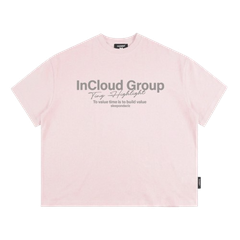 [NEW] Áo thun boxy CLOUDZY in InCloud Group vải cotton dày dặn form rộng nam nữ áo phông local brand streetwear GROUP