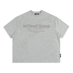 [NEW] Áo thun boxy CLOUDZY in InCloud Group vải cotton dày dặn form rộng nam nữ áo phông local brand streetwear GROUP