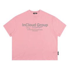 [NEW] Áo thun boxy CLOUDZY in InCloud Group vải cotton dày dặn form rộng nam nữ áo phông local brand streetwear GROUP