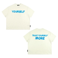 [NEW] Áo thun boxy local brand CLOUDZY streetwear in chữ 100% cotton 250gsm áo phông form rộng nam nữ unisex YOURSELF