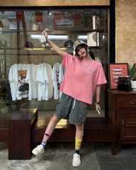 [NEW] Áo thun boxy CLOUDZY in logo màu 100% cotton 250gsm áo phông form rộng nam nữ unisex streetwear local brand SUMMER