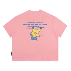 Áo Thun Form Boxy CloudzyPrive BRINGING Premium Cotton 250gsm Unisex Local Brand