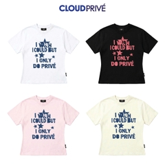 Áo Thun Baby Tee COULD CloudzyPrive, Áo Thun Nữ Local Brand 100% Cotton Premium 250gsm