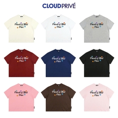 CLOUDZYPRIVE Áo Thun Boxy Local Brand Tay Ngắn Cotton 250gsm SMOOTH Áo Phông Forrm Rộng Kiểu Đẹp Unisex Nam Nữ Hè