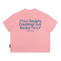 CLOUDZYPRIVE Áo Thun Boxy Local Brand Tay Ngắn Cotton 250gsm SOCIETY Áo Phông Forrm Rộng Unisex Nam Nữ