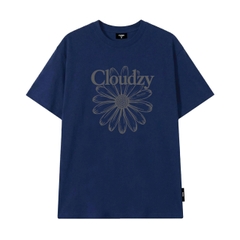 [NEW] Áo thun oversize CLOUDZY in hình hoa cúc 100% cotton 250gsm áo phông form rộng nam nữ unisex local brand POSY
