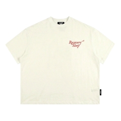 Áo thun boxy CLOUDZY streetwear 100% cotton 250gsm dày dặn áo phông nam nữ form rộng hồng nâu đỏ RECOVER