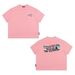 [NEW] Áo thun boxy CLOUDZY in chữ vải cotton 100% 250gsm dày dặn form rộng nam nữ áo phông local brand streetwear WINE